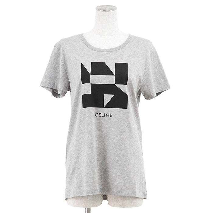 セリーヌ シグネチャー Tシャツ コットン