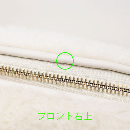 マックスマーラ TEDDY BANANE 1 CAMELUXE ファーショルダーバッグ