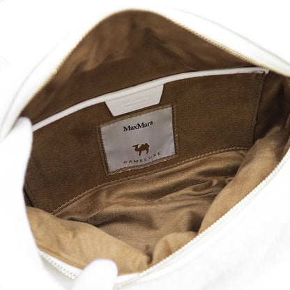マックスマーラ TEDDY BANANE 1 CAMELUXE ファーショルダーバッグ