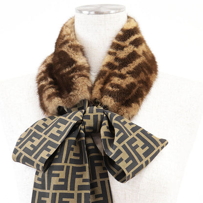 フェンディ FENDI ROMA マキシラッピー シルクスカーフ