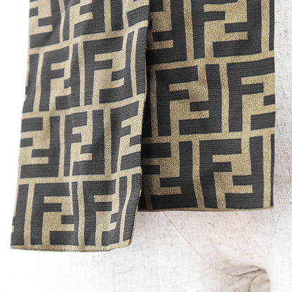 フェンディ FENDI ROMA マキシラッピー シルクスカーフ