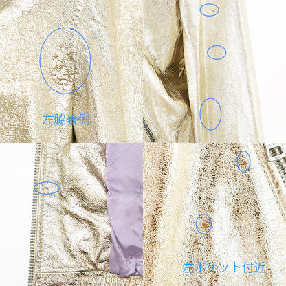 グッチ Love Parade ラムレザー ジャケット