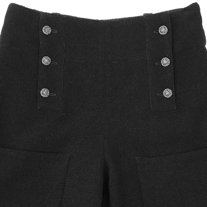シャネル P44256 ツイード ウール ブレンド パンツ