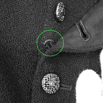 シャネル P44256 ツイード ウール ブレンド パンツ