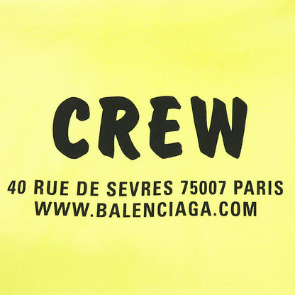 バレンシアガ CREW コットン スウェットシャツ
