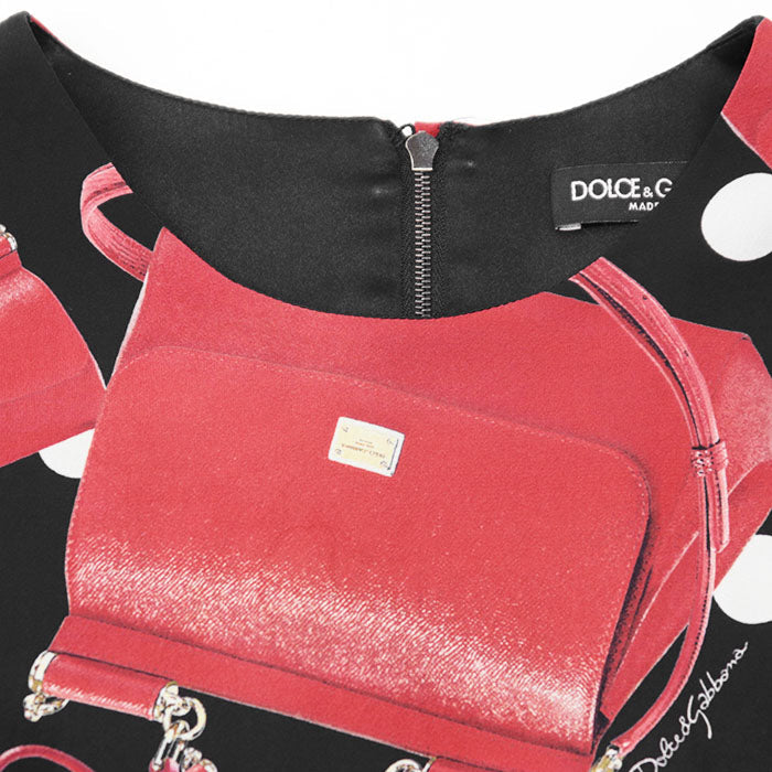 ドルチェ＆ガッバーナ BAGS DEVOTION シルクワンピース