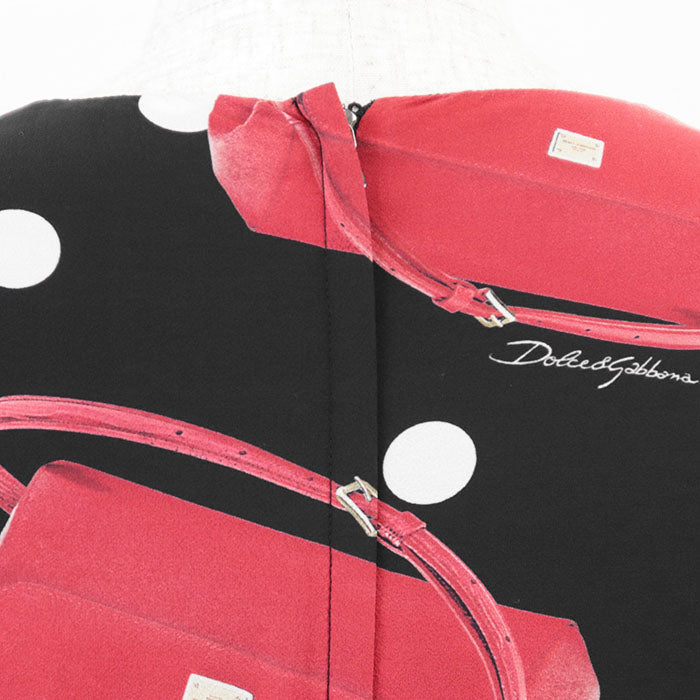 ドルチェ＆ガッバーナ BAGS DEVOTION シルクワンピース