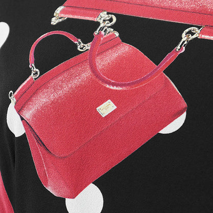 ドルチェ＆ガッバーナ BAGS DEVOTION シルクワンピース