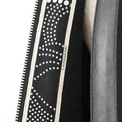 LEONARD FASHION PARIS カシミヤ レザー ジャケット