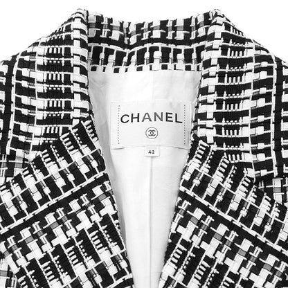 シャネル P78886 ツイードロングジャケット