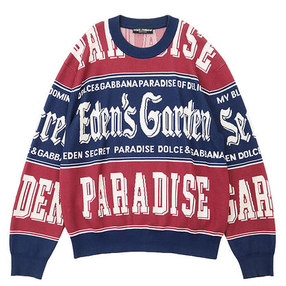 ドルチェ＆ガッバーナ Eden’s Garden Paradise コットンセーター