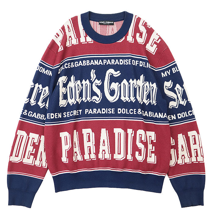 ドルチェ＆ガッバーナ Eden’s Garden Paradise コットンセーター