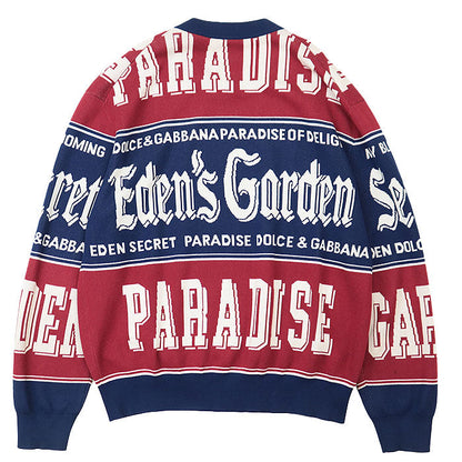 ドルチェ＆ガッバーナ Eden’s Garden Paradise コットンセーター