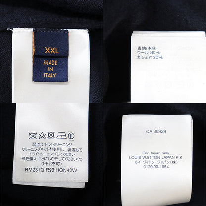 ルイヴィトン シグネチャー モノグラム ウール カシミヤ ニット