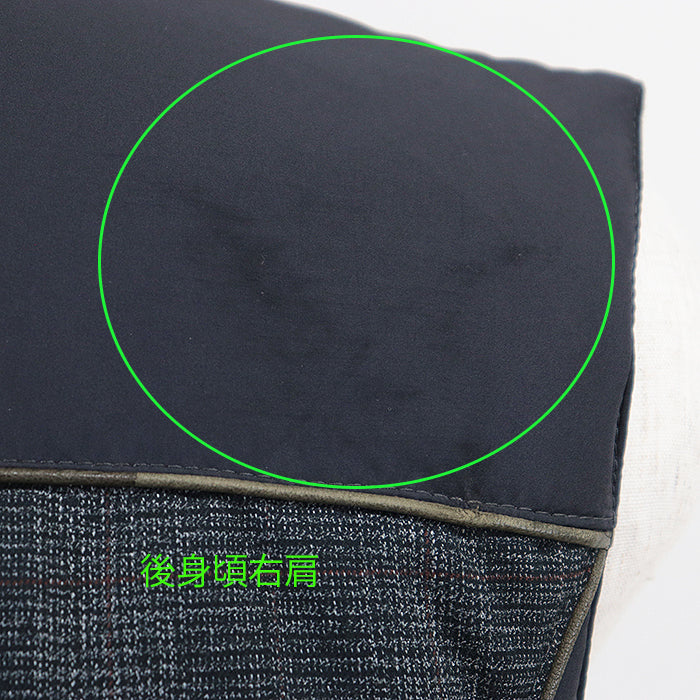 エトロ グレンチェック ダウンベスト