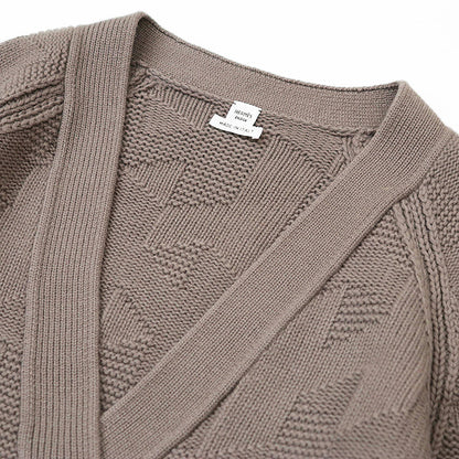 エルメス ウール カーディガン