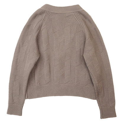 エルメス ウール カーディガン
