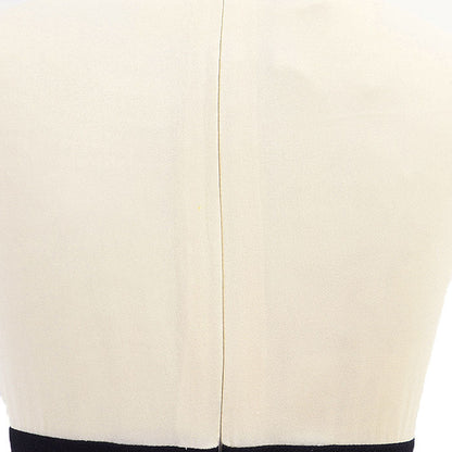 シャネル BOUTIQUE ウール シルク 2way ドレス ジャケット セット