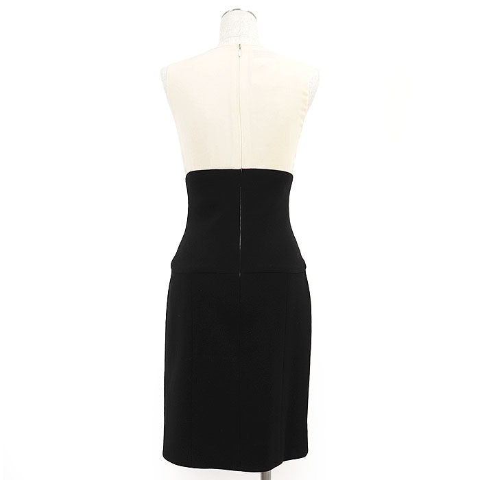 シャネル BOUTIQUE ウール シルク 2way ドレス ジャケット セット