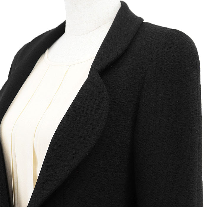シャネル BOUTIQUE ウール シルク 2way ドレス ジャケット セット