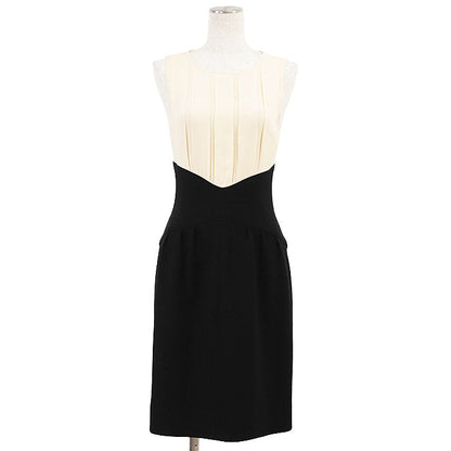 シャネル BOUTIQUE ウール シルク 2way ドレス ジャケット セット