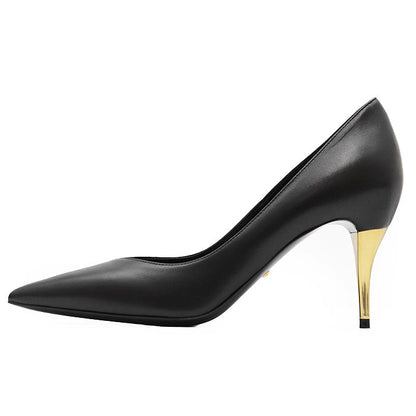 グッチ NAPPA CHARLOTTE NERO レザーパンプス