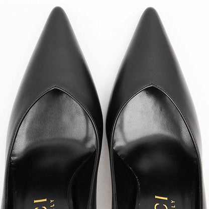 グッチ NAPPA CHARLOTTE NERO レザーパンプス