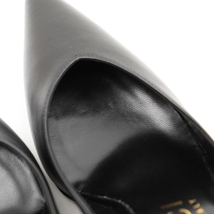 グッチ NAPPA CHARLOTTE NERO レザーパンプス
