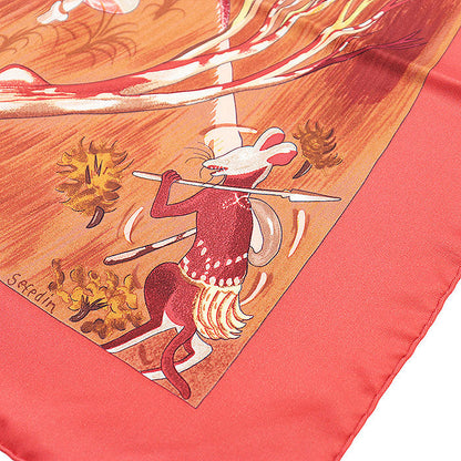 エルメス カレ 90 KUGGOR TREE シルク スカーフ