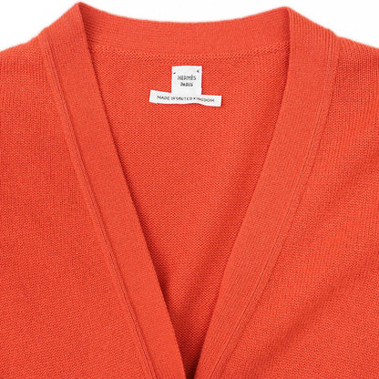 エルメス 100% カシミヤ ロング カーディガン ニット