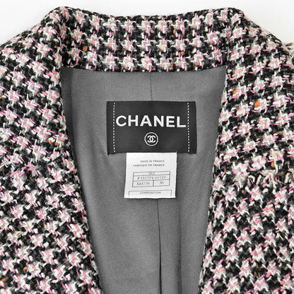 シャネル ウール シルク ロング コート