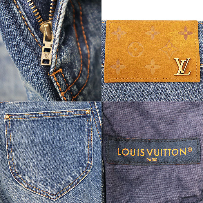 ルイ・ヴィトン モノグラム コットンデニムパンツ