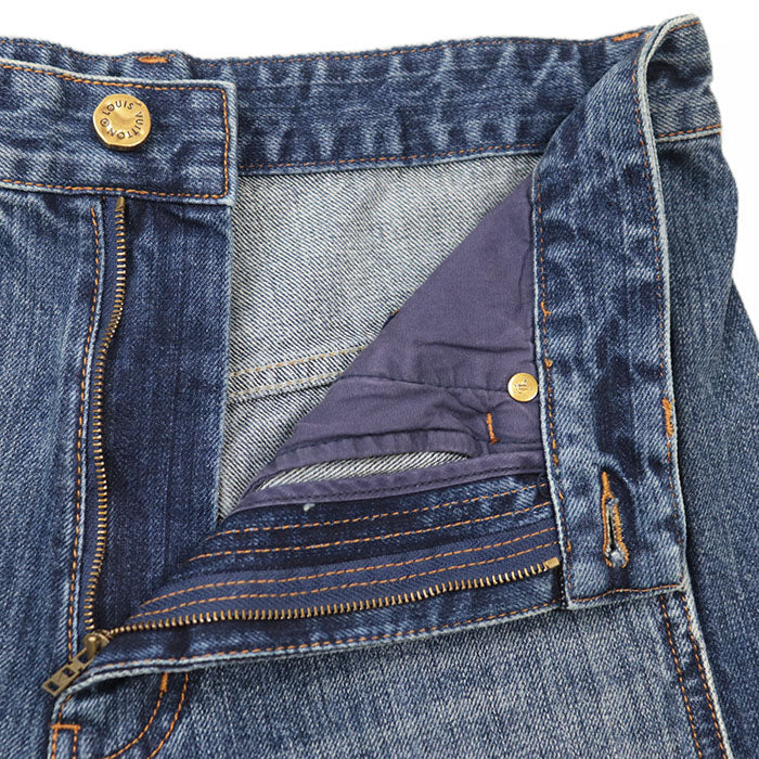 ルイ・ヴィトン モノグラム コットンデニムパンツ