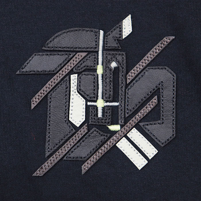 エルメス ラムレザー ワッペン コットンTシャツ