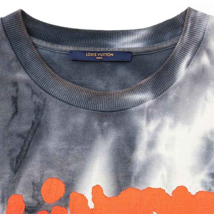 ルイ・ヴィトン シグネチャー ロゴ グラフィティ コットン Tシャツ