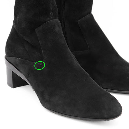 エルメス ヌバック ロングブーツ38