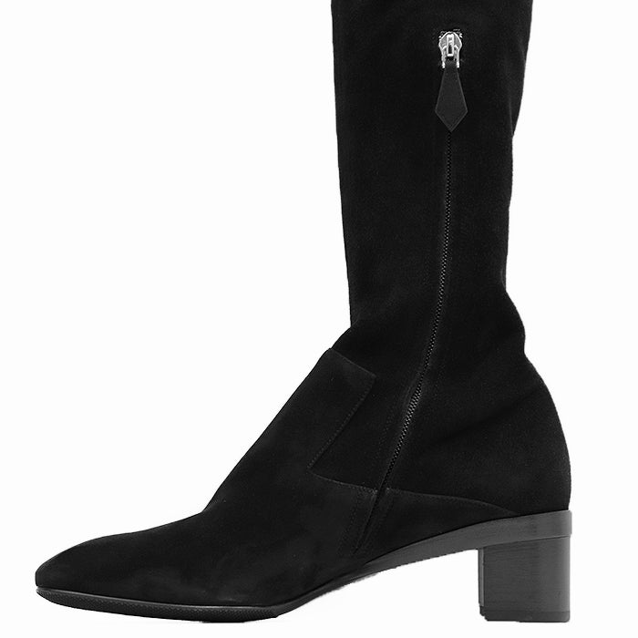 エルメス ヌバック ロングブーツ38