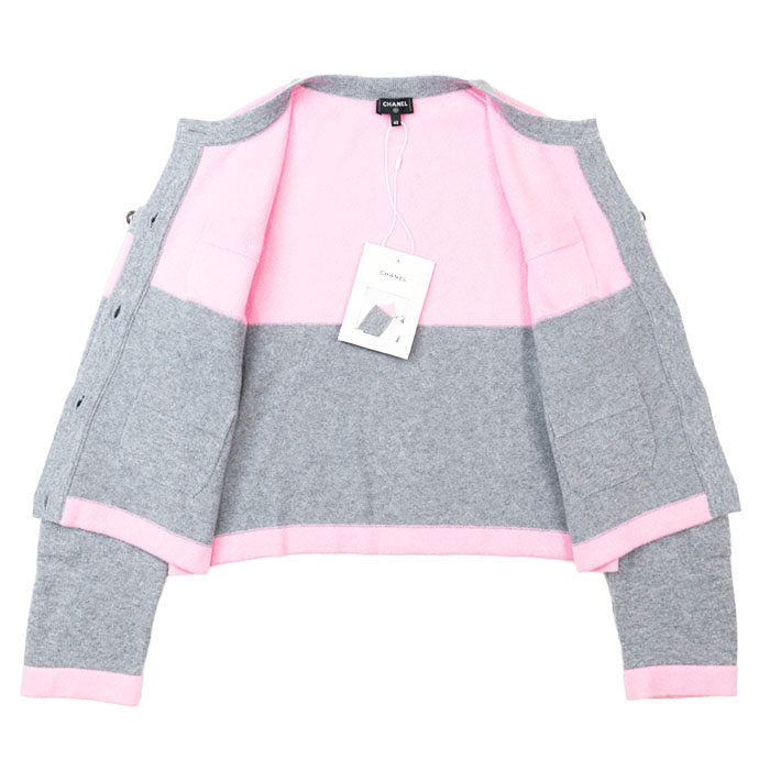 シャネル カシミヤカーディガン