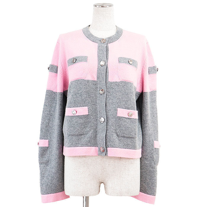 シャネル カシミヤカーディガン