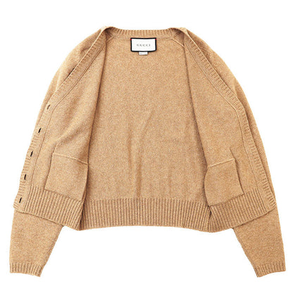 グッチ カシミヤ100％ニットカーディガン