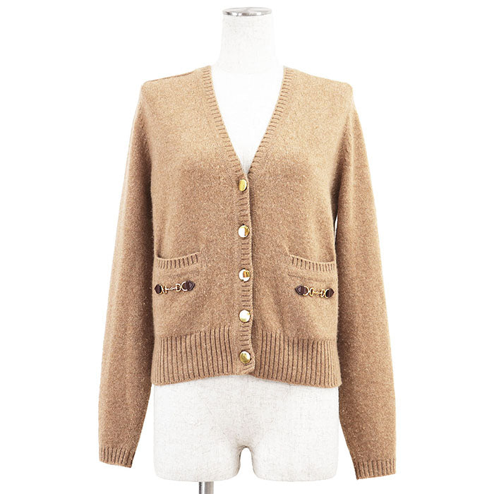 グッチ カシミヤ100％ニットカーディガン