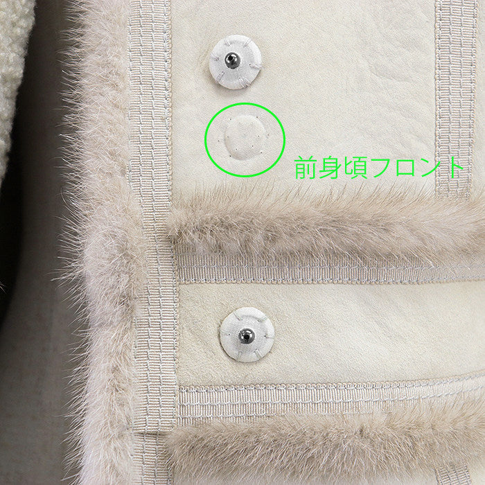 ルイヴィトン ラムスキンヌバックコート