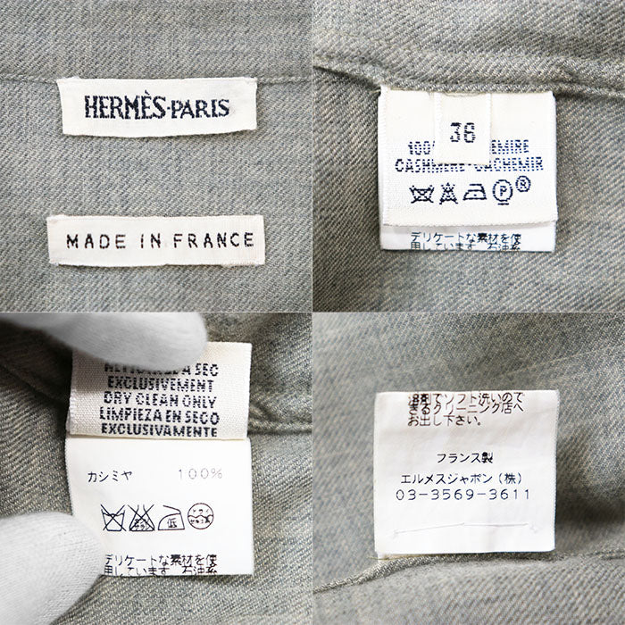 エルメス ヴァルーズ 100% カシミア ブラウス