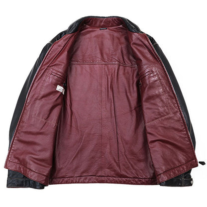 エルメス ラムスキン カーフレザー ジャケット