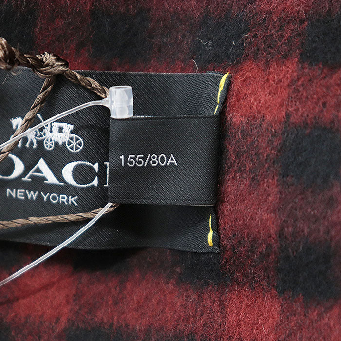 コーチ TRENCH W WOOL LINER コットンポリエステル トレンチコート