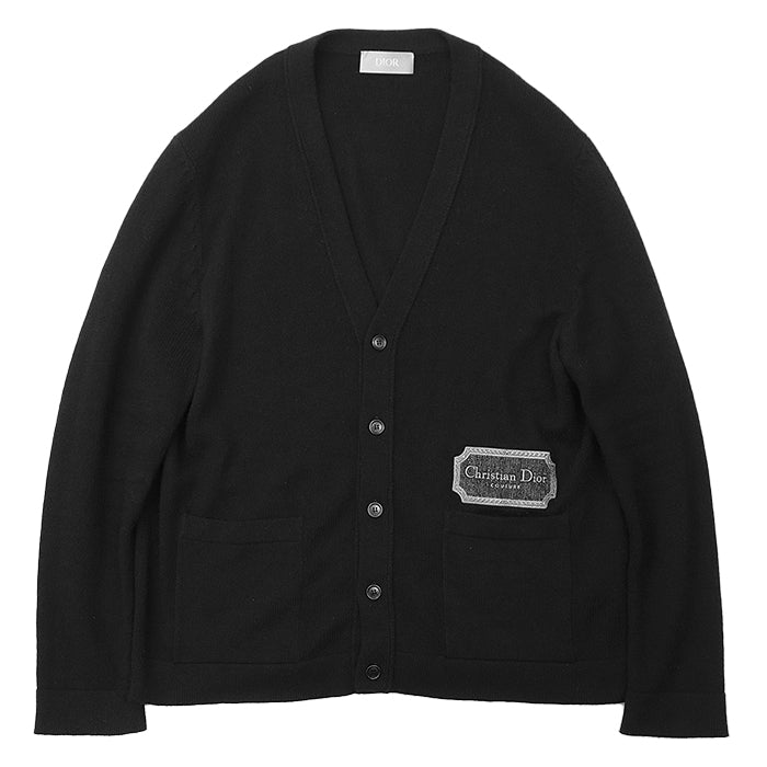 クリスチャン ディオール 100% カシミア ニット カーディガン