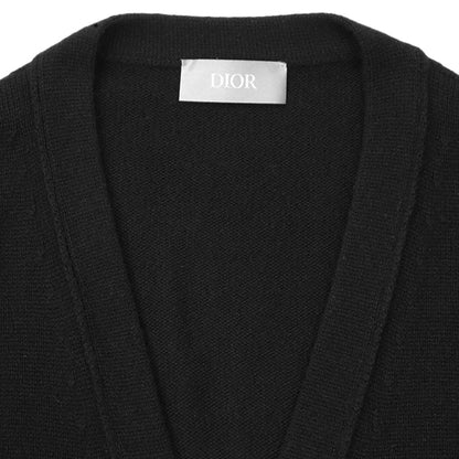 クリスチャン ディオール 100% カシミア ニット カーディガン