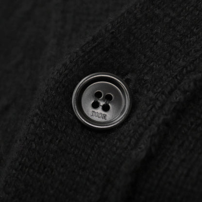 クリスチャン ディオール 100% カシミア ニット カーディガン