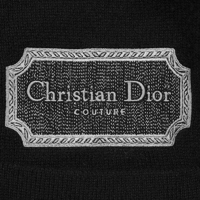 クリスチャン ディオール 100% カシミア ニット カーディガン