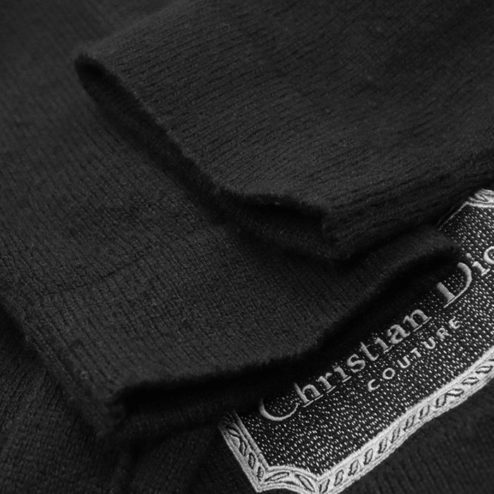 クリスチャン ディオール 100% カシミア ニット カーディガン